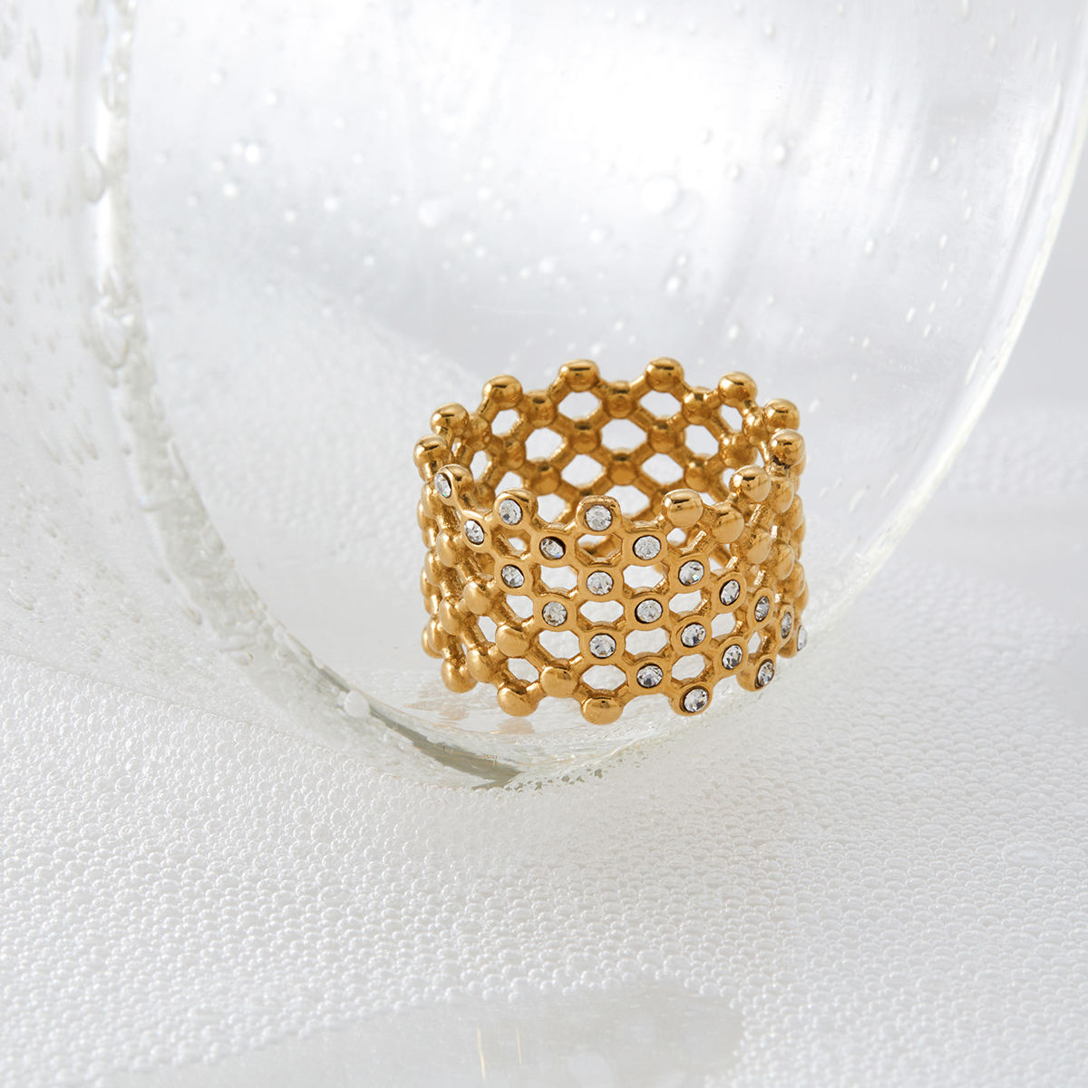 Lattice Band Ring
