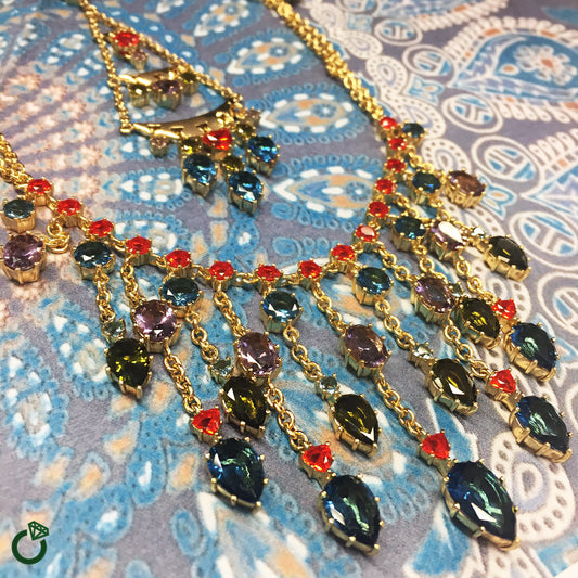 LOOK OF THE DAY:  Tropical Heat - Radiant Tropical Gems