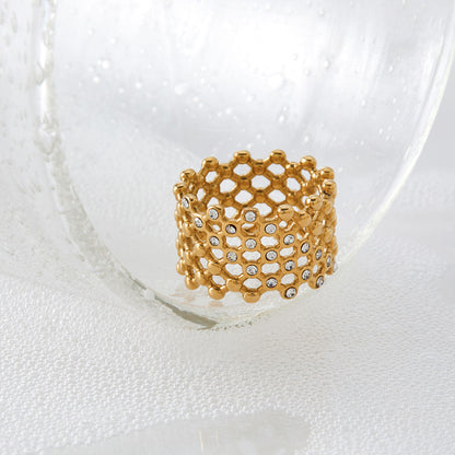 Lattice Band Ring